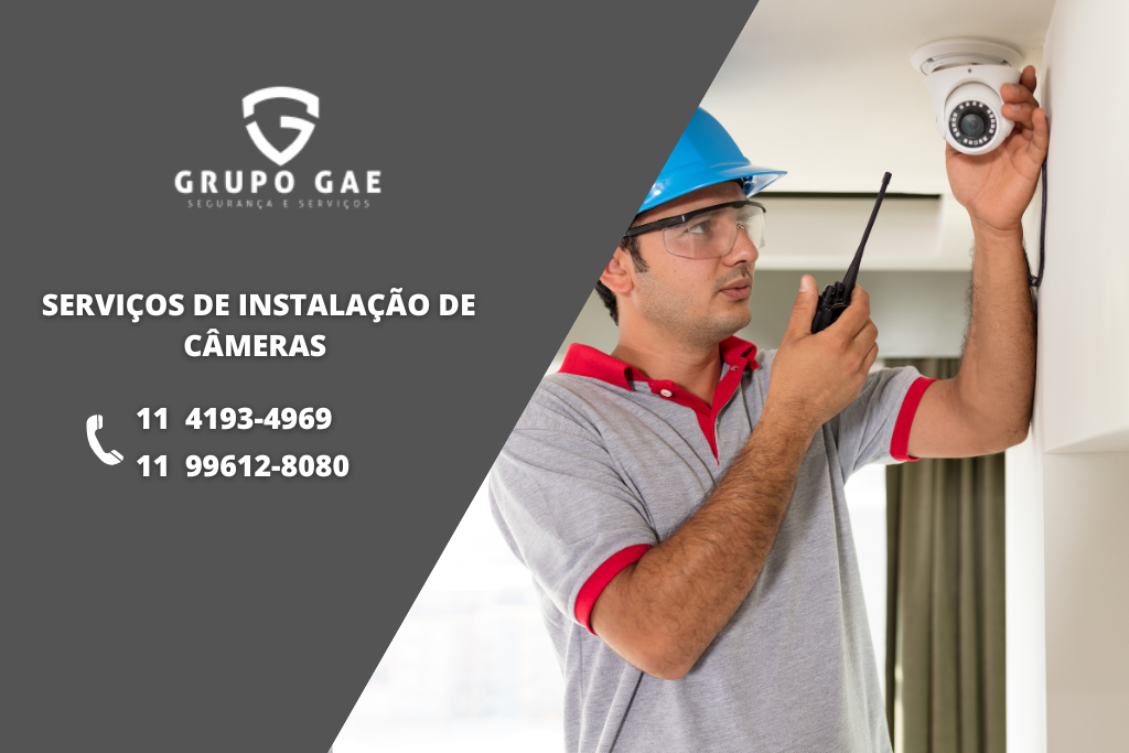 Empresa de câmera de segurança em Carapicuíba - (11) 4163-4969 - GAE